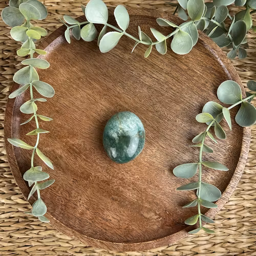 Amazonit meditationssten (handsten) B