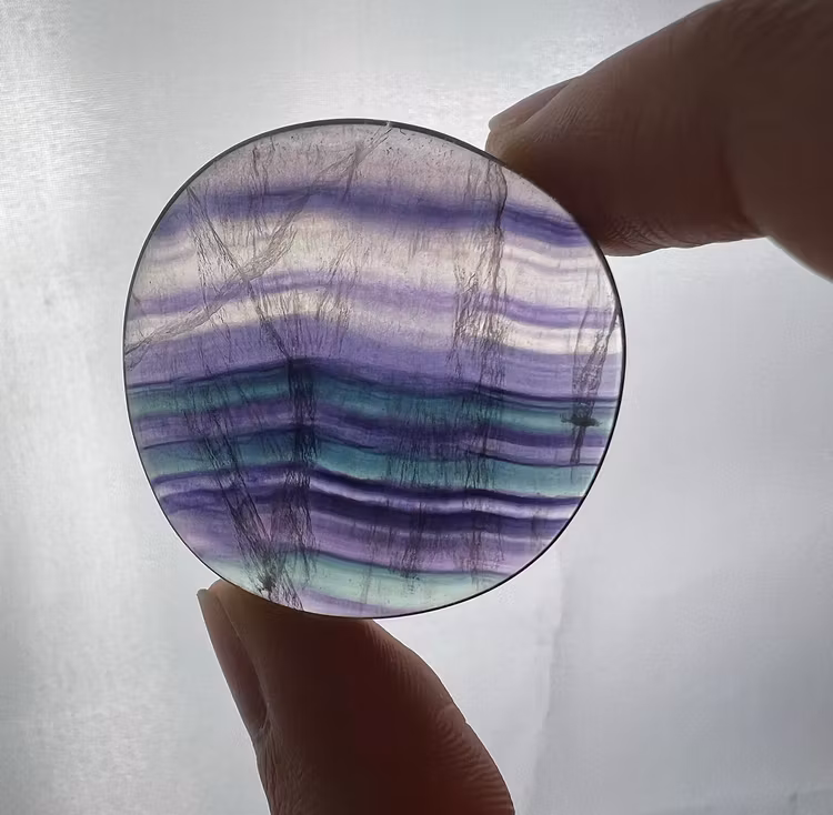 Fluorit platta F