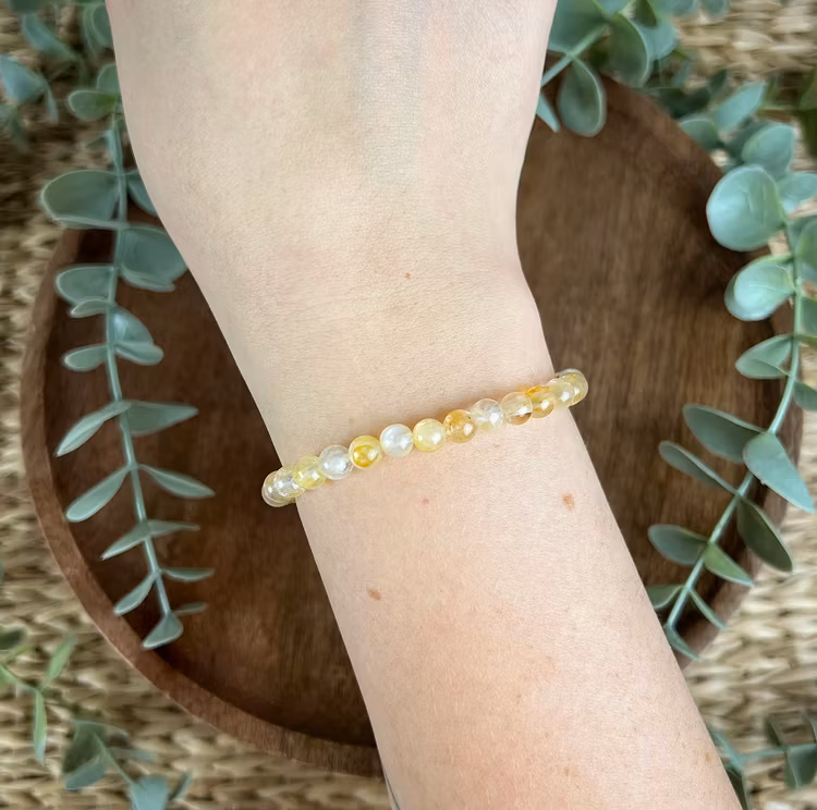 Stenarmband av Golden healer (6 mm)