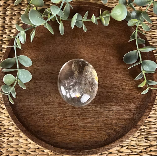 Rökkvarts meditationssten (handsten) A