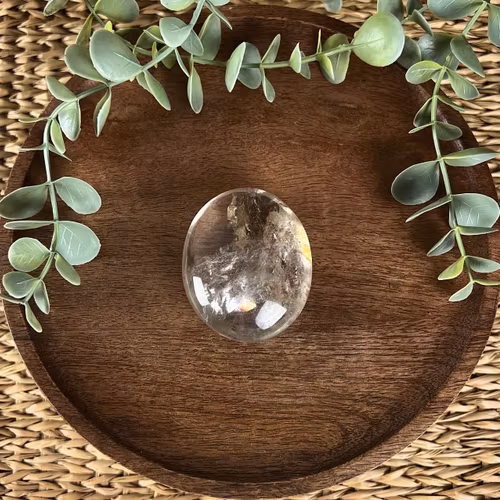 Rökkvarts meditationssten (handsten) A