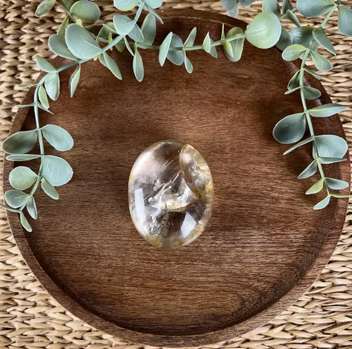 Rökkvarts meditationssten (handsten) D