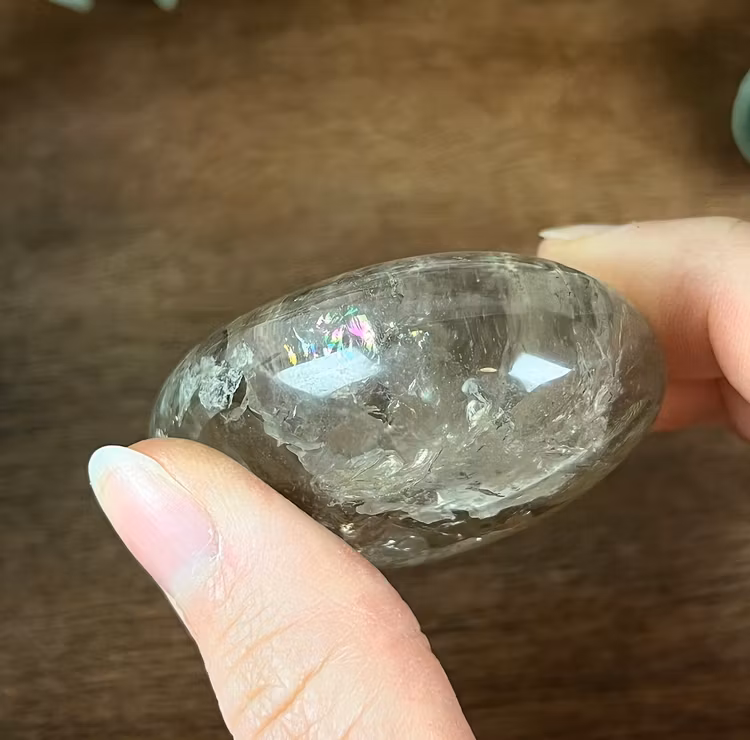 Rökkvarts meditationssten (handsten) F