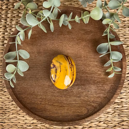 Mookait Jaspis meditationssten/handsten B