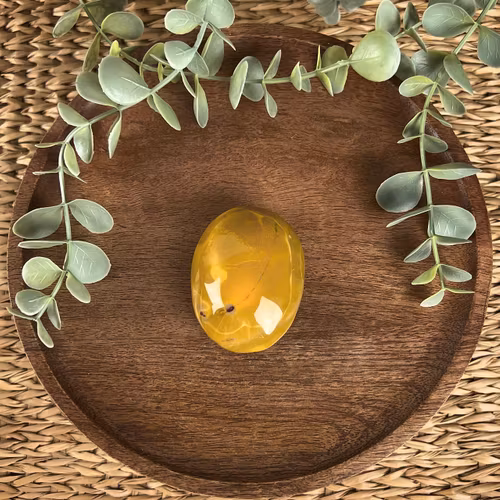 Mookait Jaspis meditationssten/handsten D