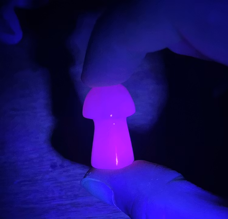 Manganokalcit/Rosa Kalcit liten svamp