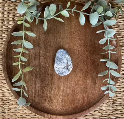 Dendritopal/kalcedon platta C