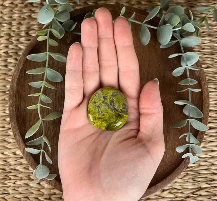 Grön Opal platta A