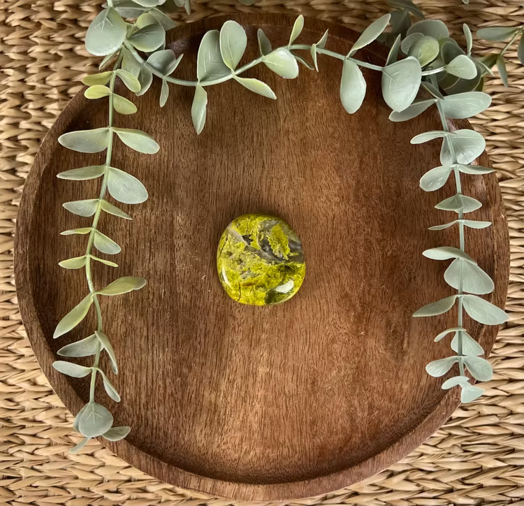 Grön Opal platta A
