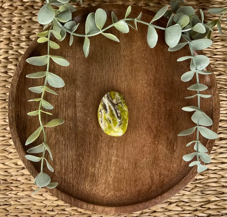Grön Opal platta B