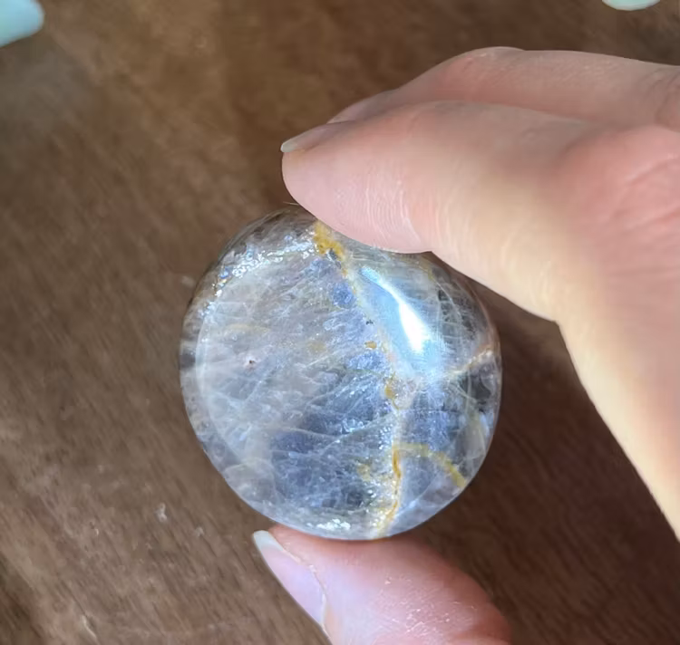 Svart månsten platta A