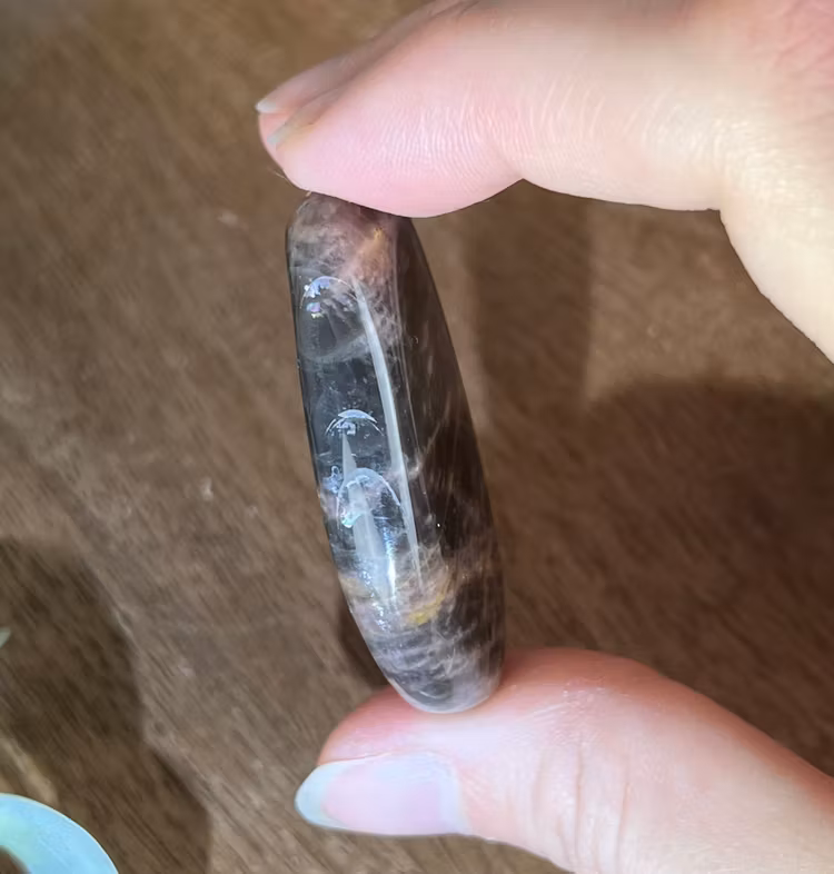 Svart månsten platta E