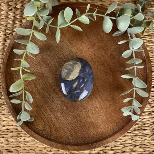 Violett Kalcedon handsten A