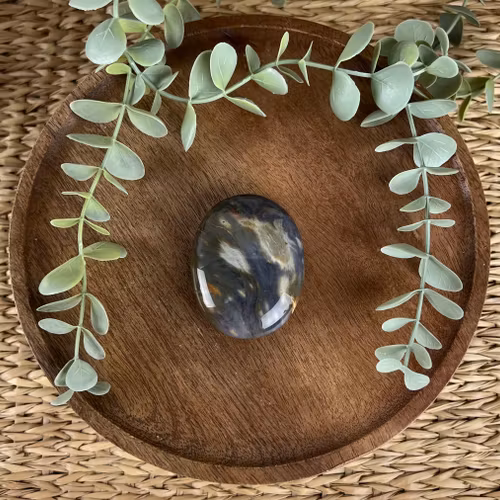 Violett Kalcedon handsten C