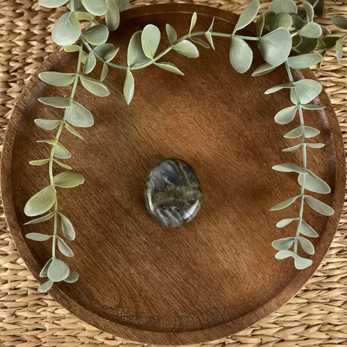 Sunset Labradorit meditationssten (handsten) C