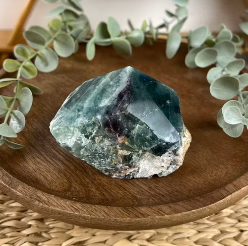 Fluorit halvpolerad spets A