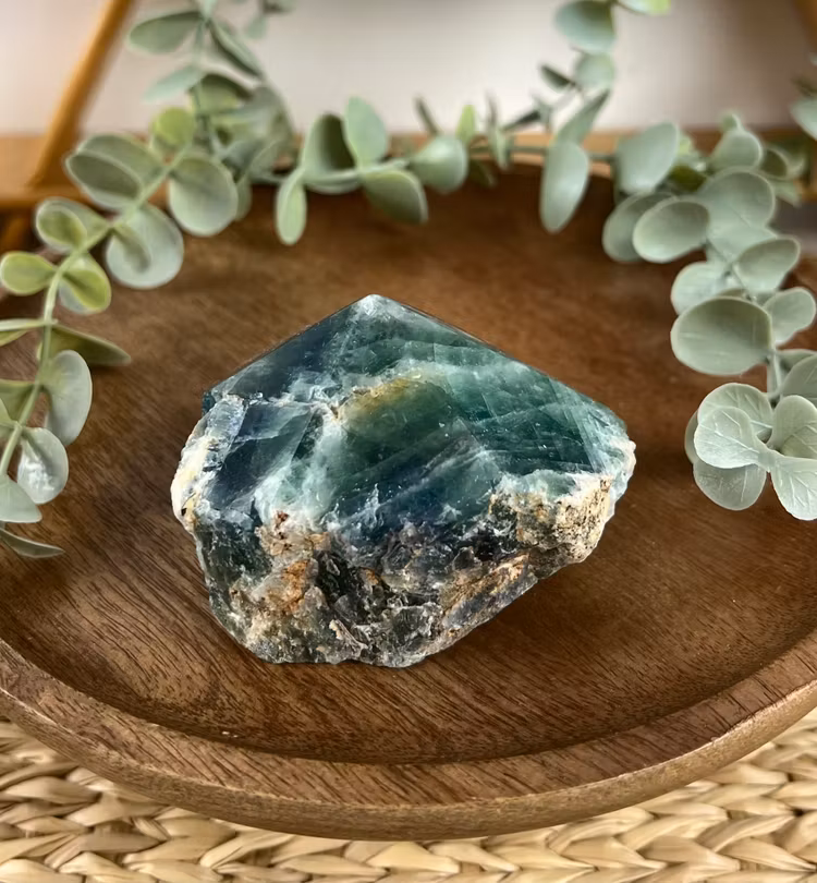 Fluorit halvpolerad spets A