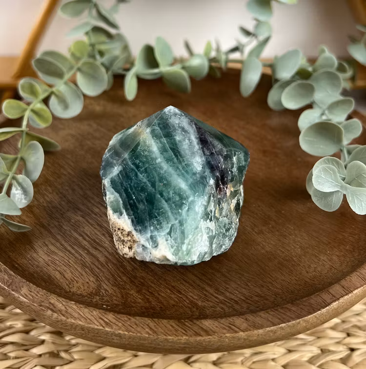 Fluorit halvpolerad spets A