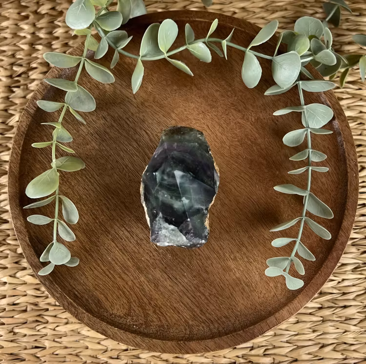 Fluorit halvpolerad spets B