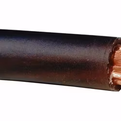 10 mm2 Strömkabel svart CCA 5 meter