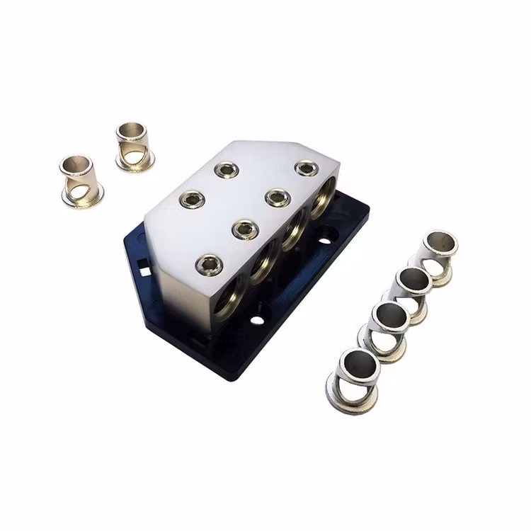 FOUR Connect 4-600145 Distributions Block 6x 20/50 Mm2
