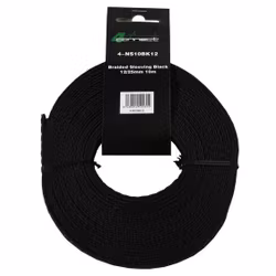 4Connect 4-NS10BL12 Svart Nylon/Tygstrumpa 12/25mm 10m