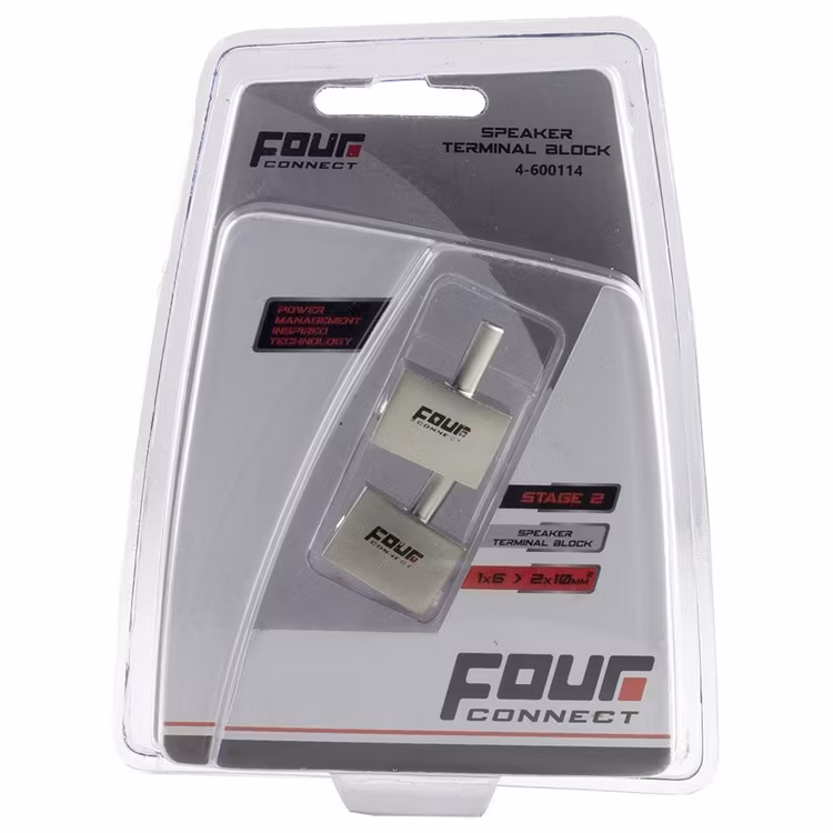 FOUR Connect 4-600114 Speaker Terminal Block, Pair