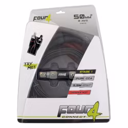 FOUR Connect 4-PKIT50 -50mm2 CCA Kabelkit För Slutsteg