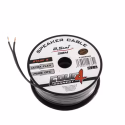 4CONNECT 4-800236 STAGE2 OFC-Hötalarkabel 2x2,5mm2 Minitrumma 30m