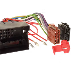 Radio ISO Cable Audi / Seat / Skoda / VW Quadlock Plug ISO 410632