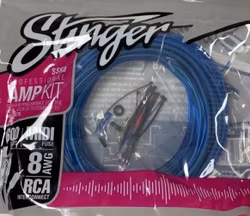 Stinger 10mm2 Kabelkit med lågnivå CCA (600W)