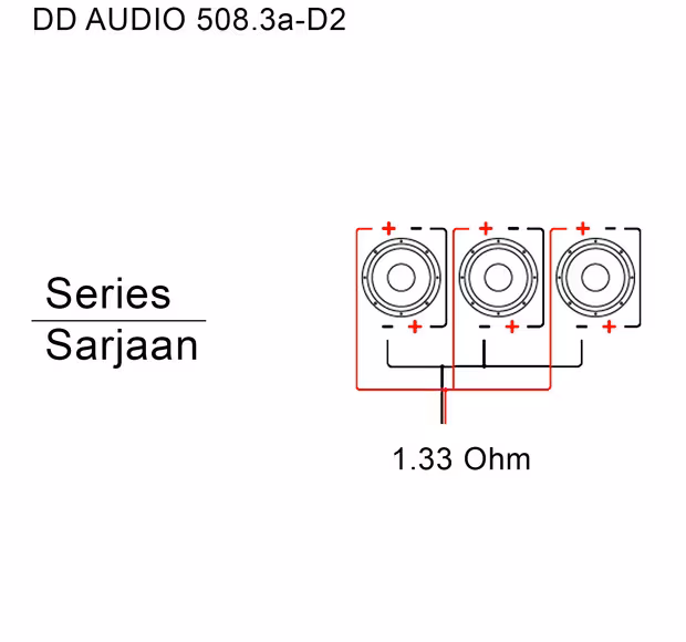DD Audio LE-508.3a-D2. 4500W
