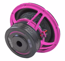 Ground Zero GZRW 300SPL Pink.  3"Talspole, 1500W, 2x2 Ohm