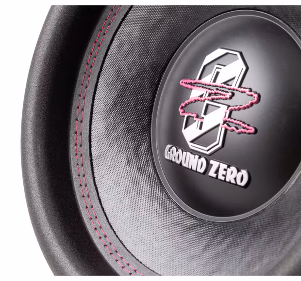 Ground Zero GZRW 300SPL Pink.  3"Talspole, 1500W, 2x2 Ohm