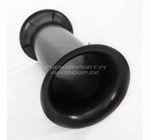 Frovena Aeroport 6″ 440mm långt svart basreflexrör