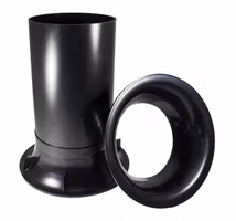 Frovena Aeroport 8″ 475mm långt svart basreflexrör