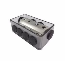 FOUR 4-600440 STAGE 2 DISTRIBUTION BLOCK, 4X50MM2 TO 4X25MM2