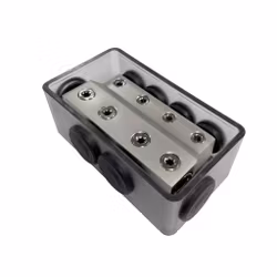 FOUR 4-600440 STAGE 2 DISTRIBUTION BLOCK, 4X50MM2 TO 4X25MM2