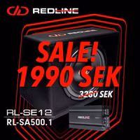 DD Audio RL-SE12-S1 Redline 12″ (Paketpris med DD-500)