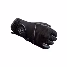 Unisex/Barn ridhandskar Svart glitter Malou