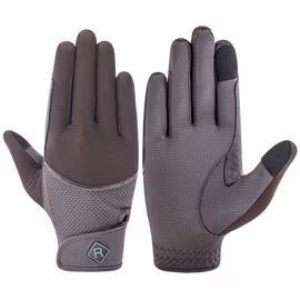 Unisex ridhandskar Brun Mose