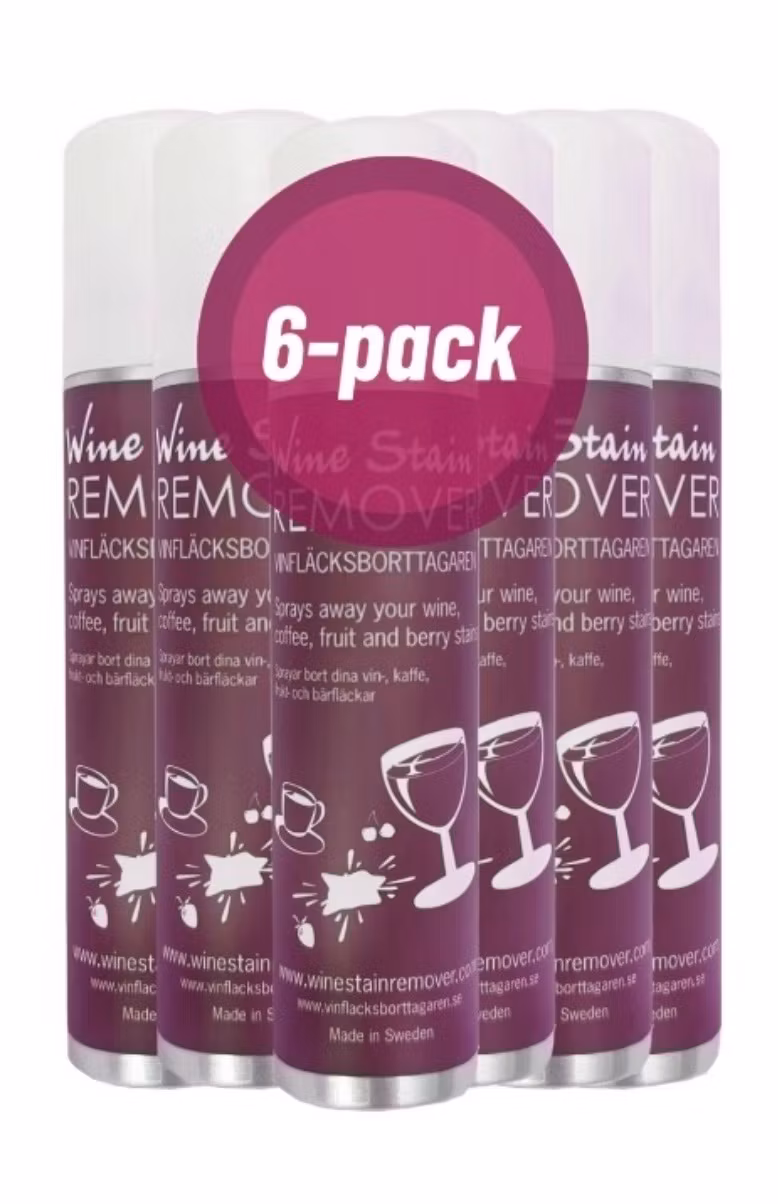 Köp 5 få 6 Vinfläcksborttagare. (Ord. pris 834 kr) gäller t.om. 260301