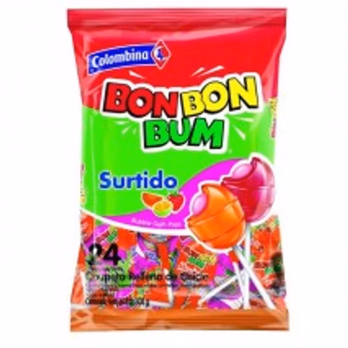 BON BON BUM ASSORTED LOLLYPOPS