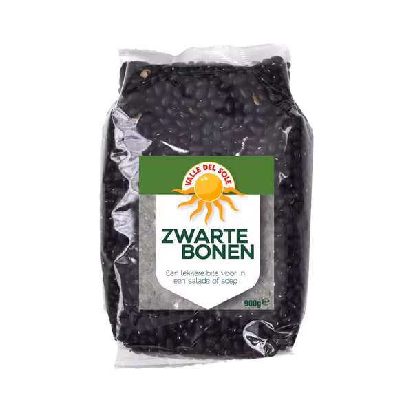 VALLE DEL SOLE BLACK TURTLE BEANS 900 gr