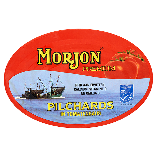 MORJON PILCHARDS IN TOMATOSAUCE 410 gr