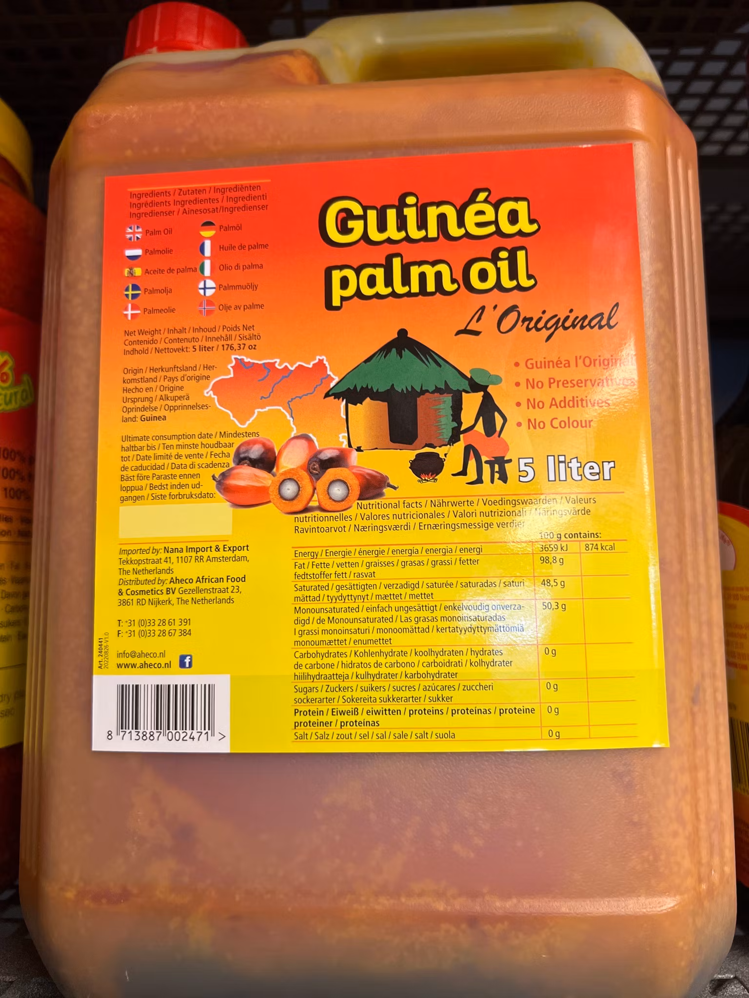 Guinea palm oil 5LT