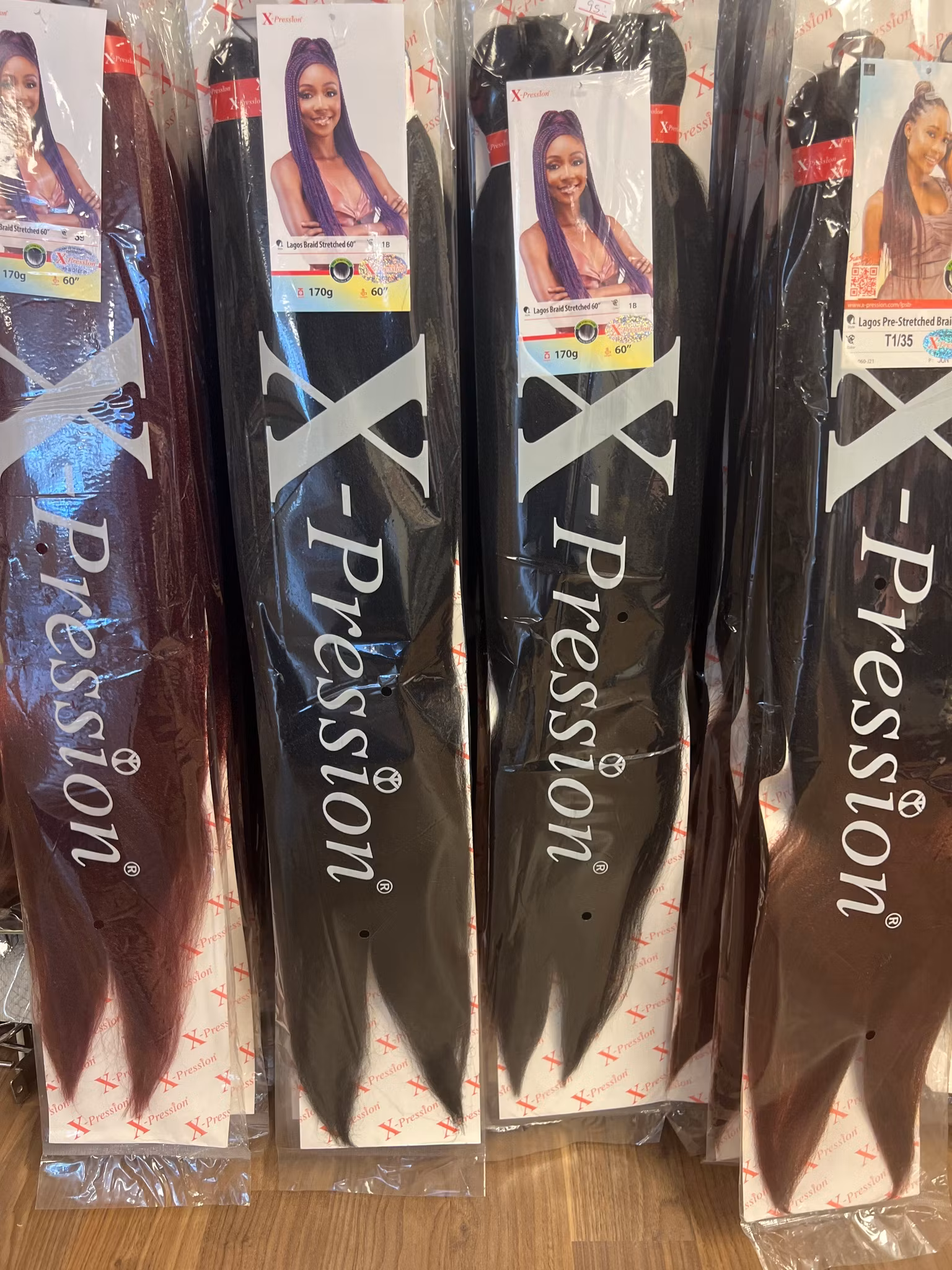Xpression lagos braid stretched 60inches