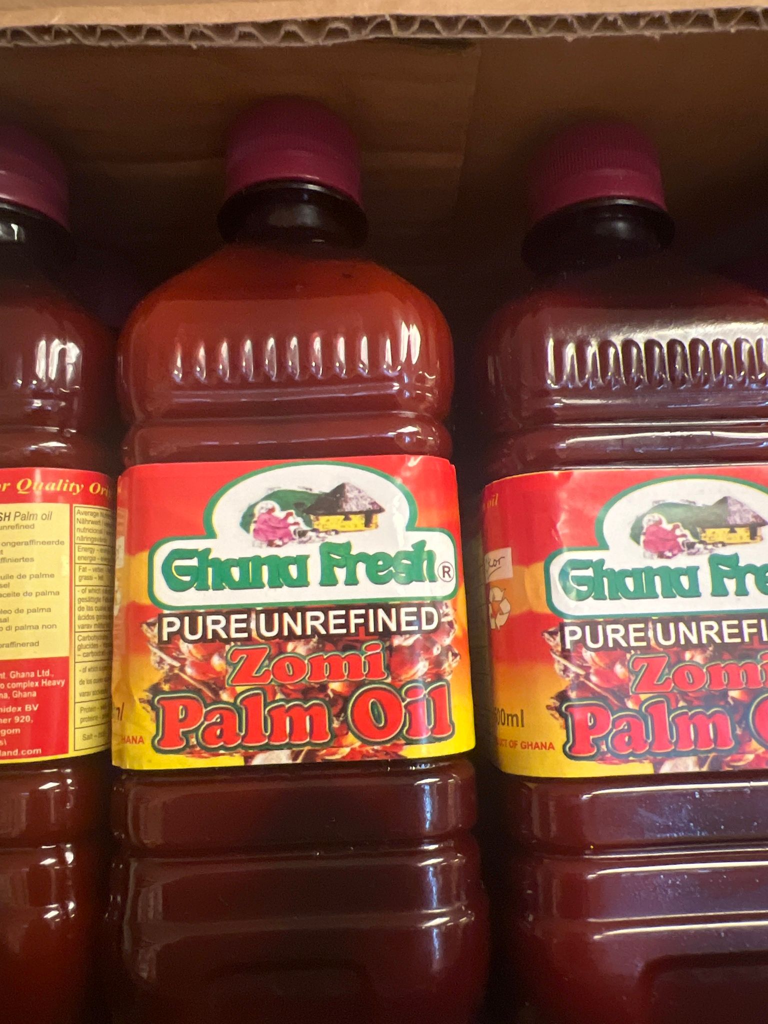 Ghana fresh palm oil 500ml