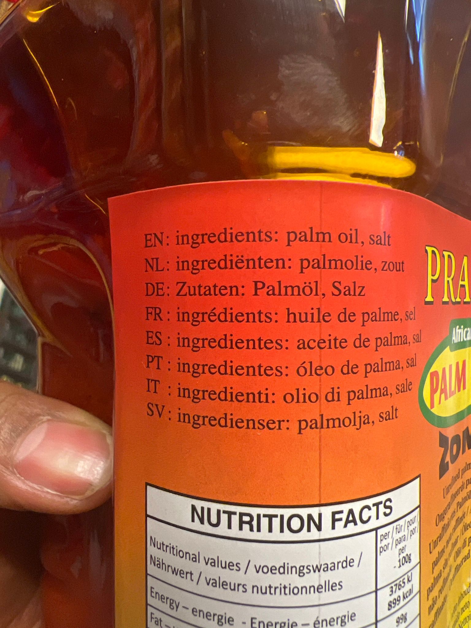 PRAISE PALM OIL ZOMI