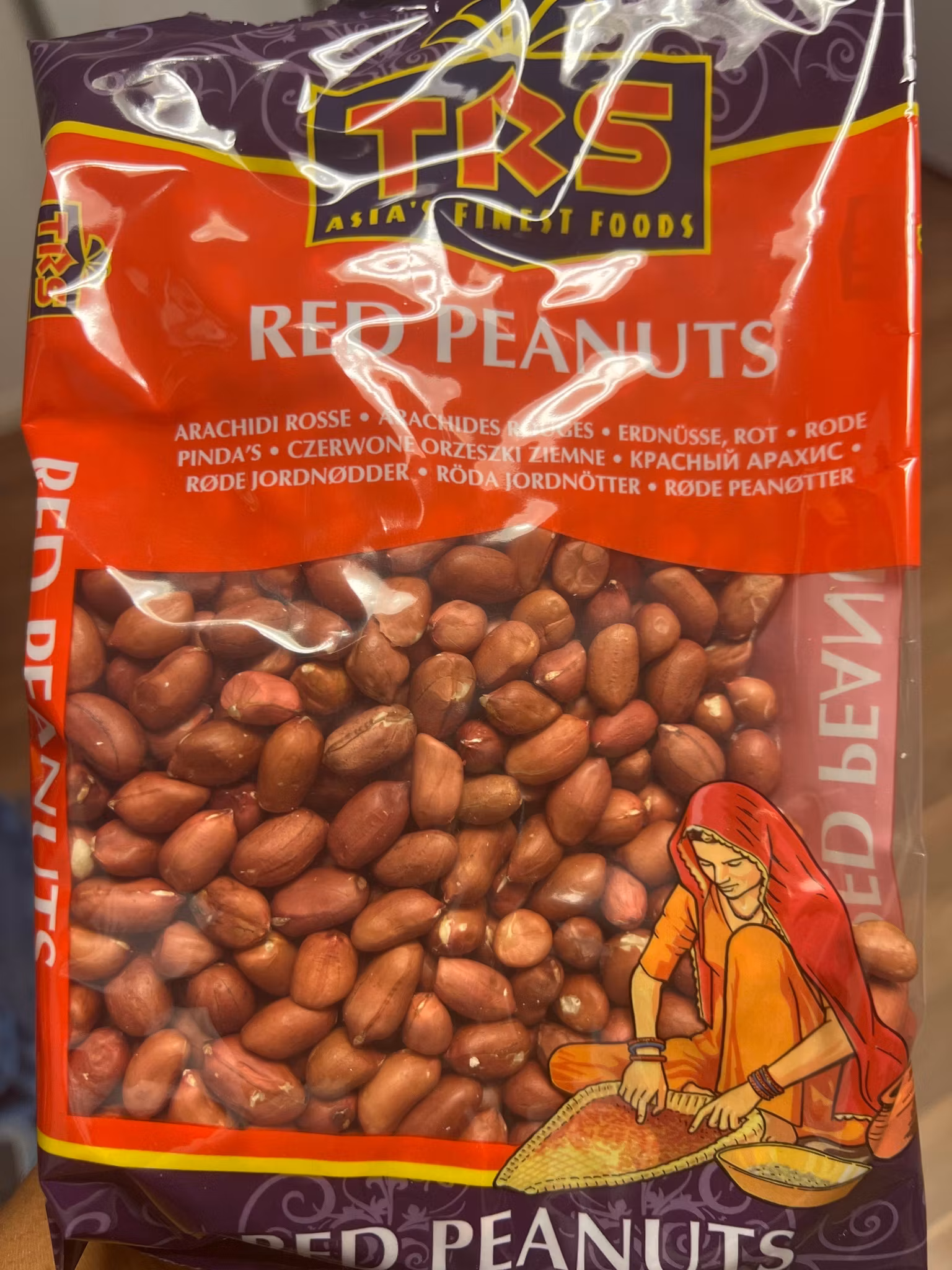 Red peanut fresh